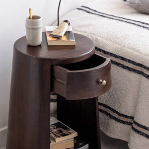 Table de chevet manguier