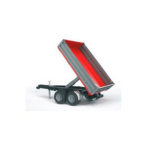 Benne pour tracteurs avec ridelles rabat