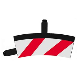 Bordures intérieures pour virage relevé