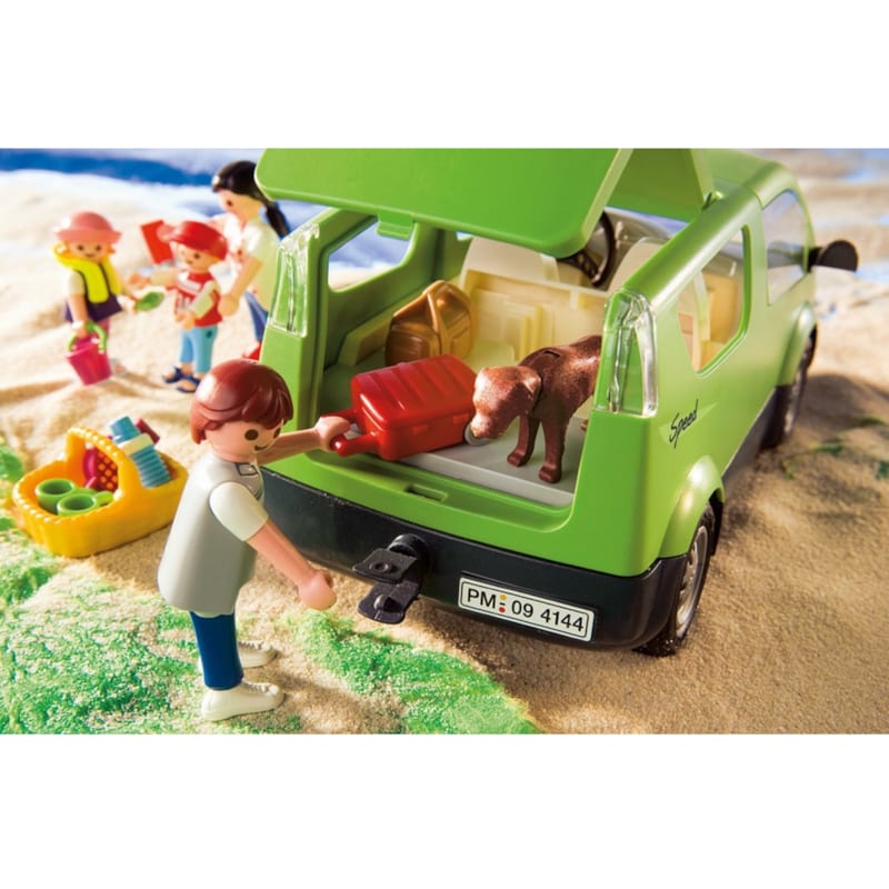 City life - voiture familiale avec remor (Playmobil) - Image 2