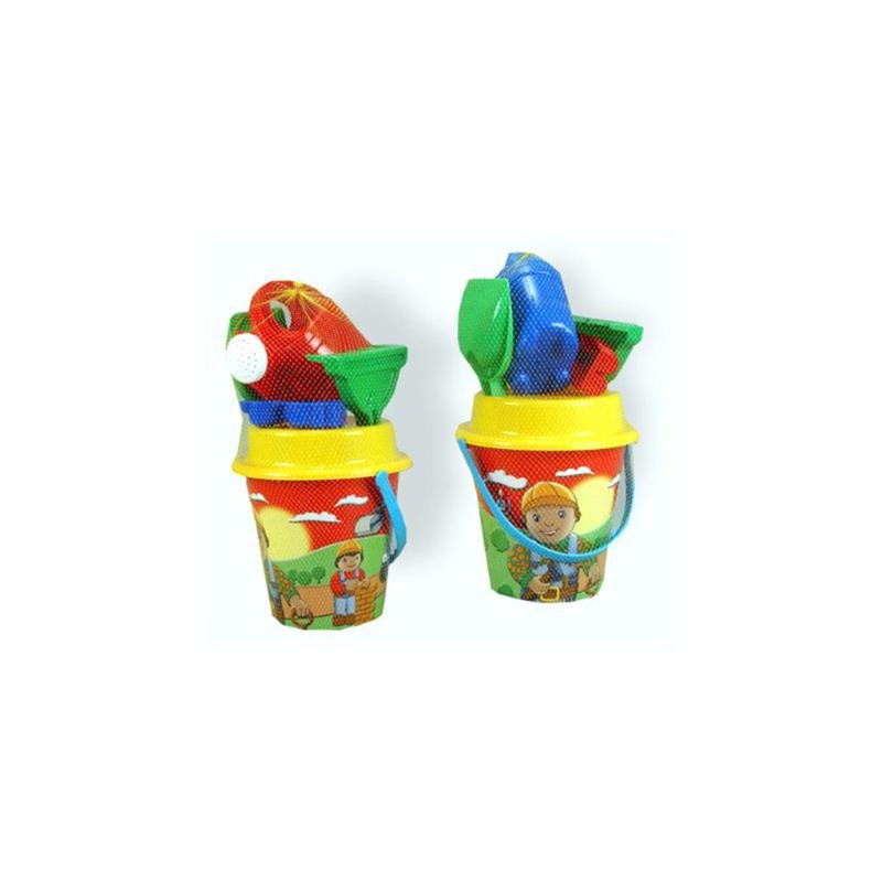 Seau de chantier de construction