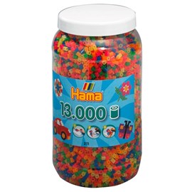 Pot de 13000 perles fluorescentes à repa