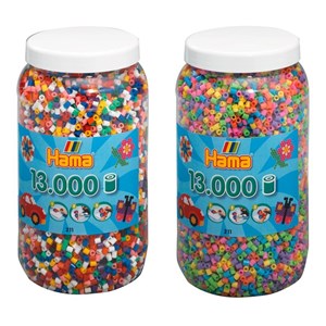 Set de deux pots de perles à repasser (e