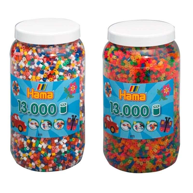 Set de deux pots de perles à repasser (e