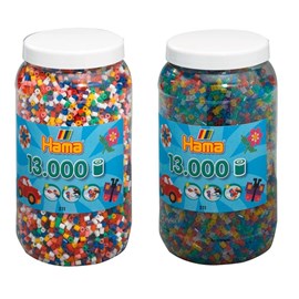 Set de deux pots de perles à repasser (e