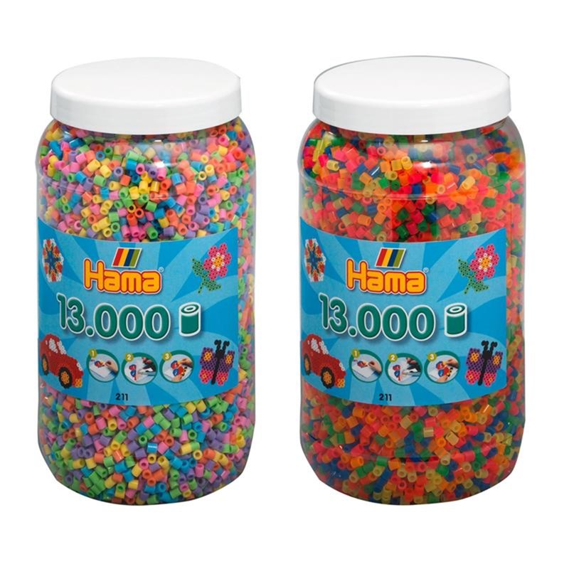 Set de deux pots de perles à repasser (e