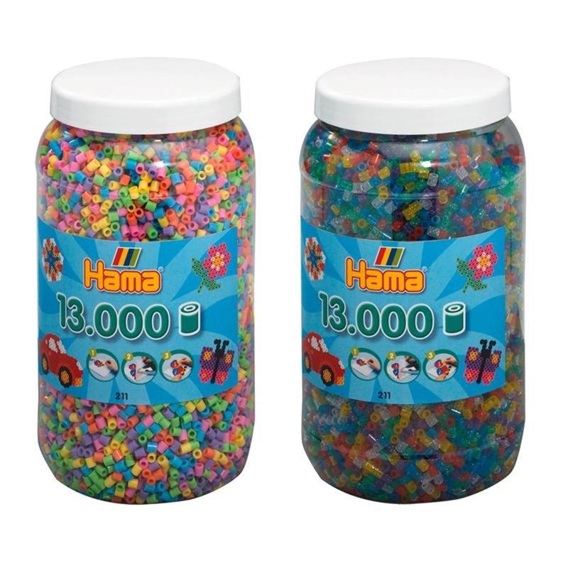 Set de deux pots de perles à repasser (e