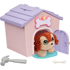 Set de jeu peluche et niche. Révélation
