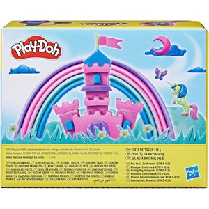 Play-doh, pack de 6 pâte paillette à mod