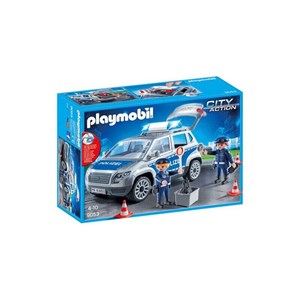 City action voiture de police tout-terra