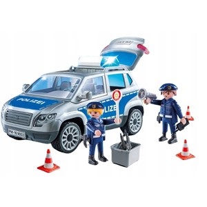 City action voiture de police tout-terra