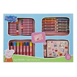 Kit de peinture mallette peppa pig 100 p