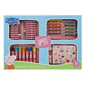 Kit de peinture mallette peppa pig 100 p