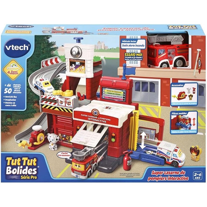 Vtech - Tut tut bolides série pro super caserne