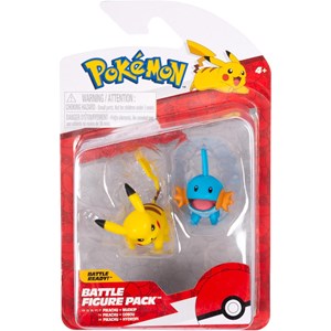 Pokémon - lot de 2 figurines de combat p