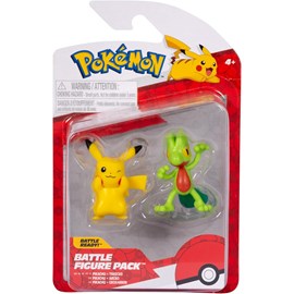 Pokémon - lot de 2 figurines de combat p