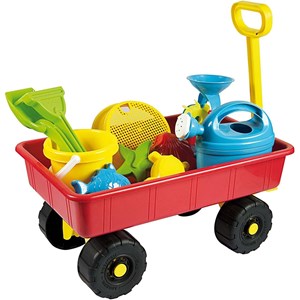 Chariot à sable avec accessoires pour se