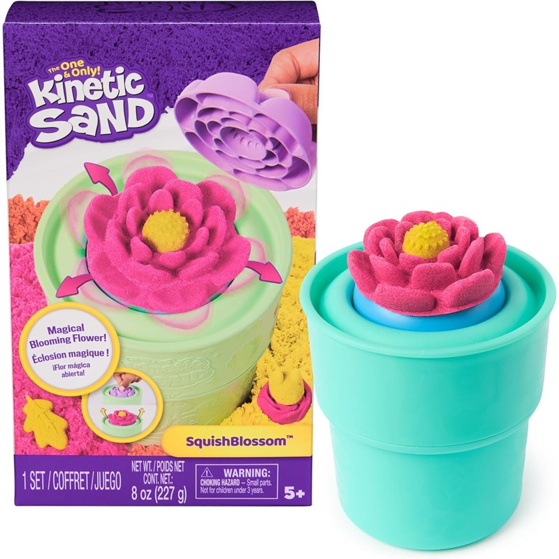Kinetic sand sable magique - fleur magiq