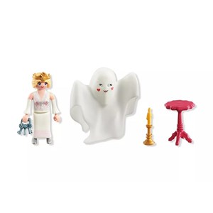 Princesse et déguisement fantôme phospho