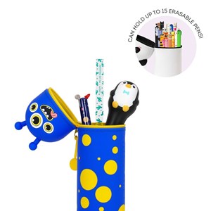 Trousse en silicone souple 2-en-1 - kawa