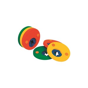 Lot de 6 disques de natation dauphins