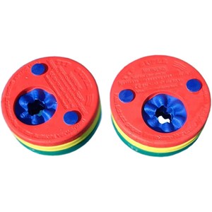 Lot de 6 disques de natation dauphins