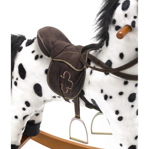 Carlotta, le cheval à bascule sonore.