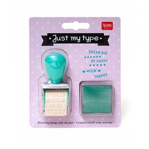 Tampon rotatif avec encreur - just my ty