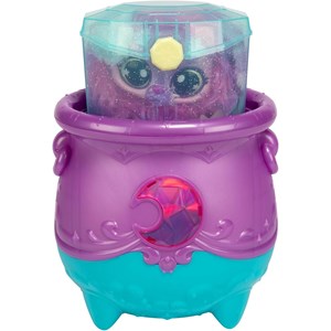 Peluche magic mixie au milieu des bulles