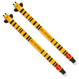 Lot de 2 stylos à encre gel effaçable -