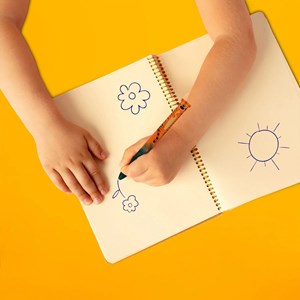 Stylo à bille à deux couleurs - click&cl