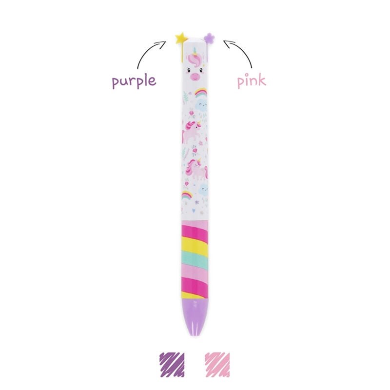 Stylo à bille à deux couleurs - click&cl