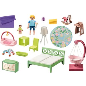 My life chambre de parents avec berceau