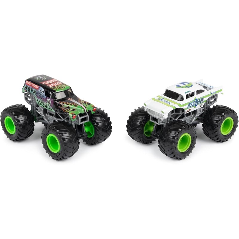 Monster jam - pack de deux véhicules die