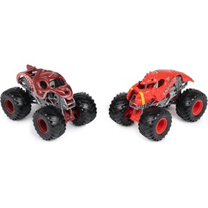 Monster jam - pack de deux véhicules die
