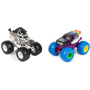 Monster jam - pack de deux véhicules die