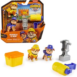Rubble & crew - set de figurines solides