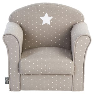 Fauteuil enfant classique - taupe
