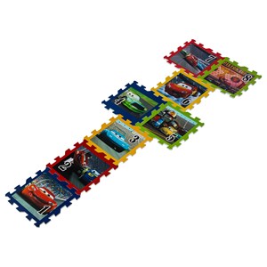 Jeu de la marelle - tapis cars