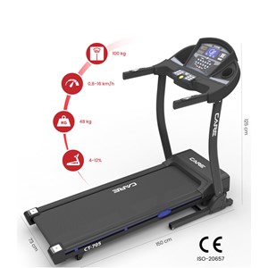 Tapis de course ct705-3 - care - 16kmh