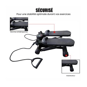 Mini stepper sm842 - care - cardio muscu