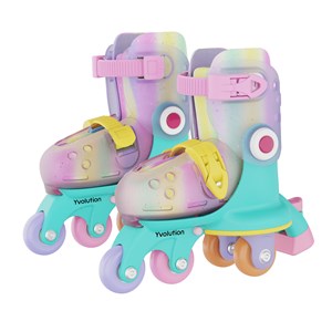 Rollers twista rose paillettes