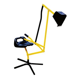 Excavatrice assise - pour enfants, rotat