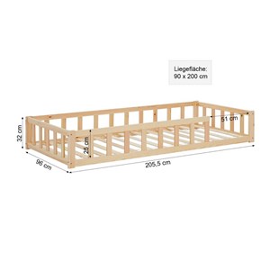 Lit homestyle4u beige