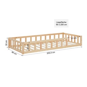 Lit homestyle4u beige