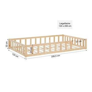 Lit homestyle4u beige