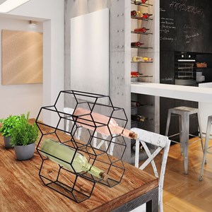 Casier à bouteilles filaire - 9