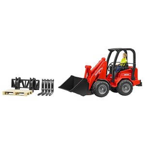 Chargeur compact schäffer 2034 avec une