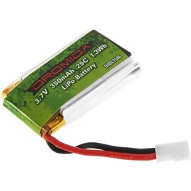 Dromida lipo 1s 3.7v 350mah batterie ver