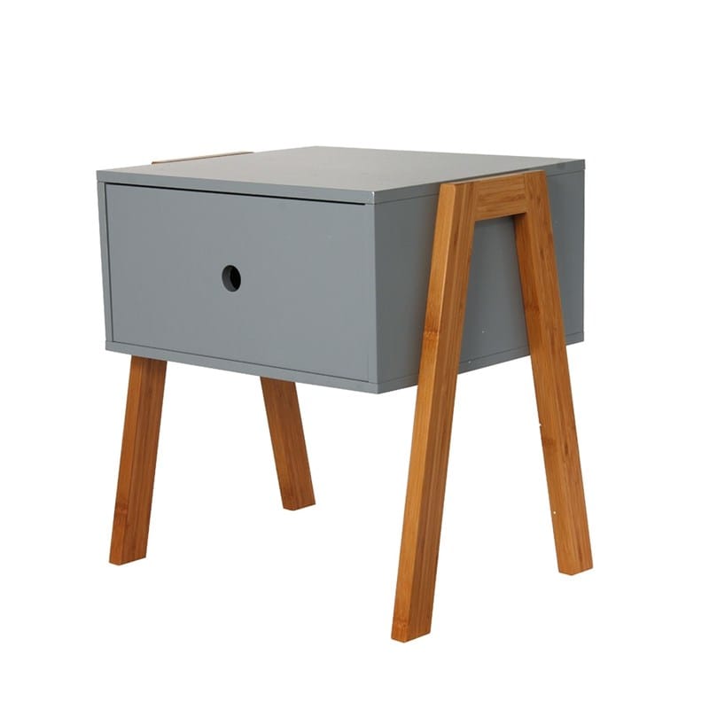 Table de chevet en bois de mindy 65 OSLO, mobilier de chambre